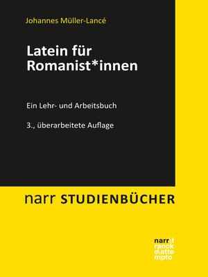 cover image of Latein für Romanist*innen